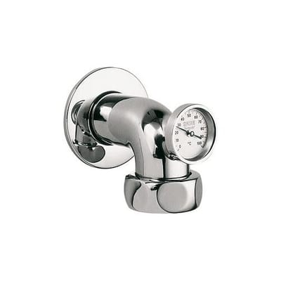 GROHE Afvoerbocht 12444 uitlading 90mm met thermometer 1 1/2\"x5/4\" chroom, 12444000