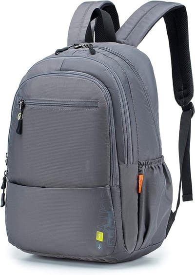 Famanu vliegtuig cabine reisrugzak 40x20x25 koffer cabine laptop rugzak 20L, Kleur: Grijs