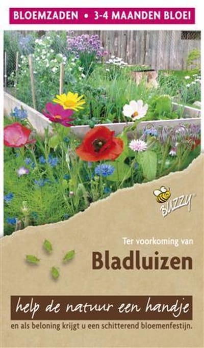 Buzzy® Flower Mix Bladluis 15 m²
