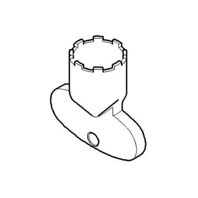 Dornbracht mounting key for aerator 90230115800-00, 0430090280190