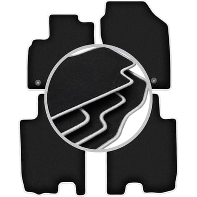 CARLUX-SILVER automatten voor: Honda City V sedan (2008-2011)