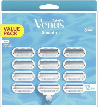 Gillette Venus Scheermesjes Smooth - 12 Navulmesjes