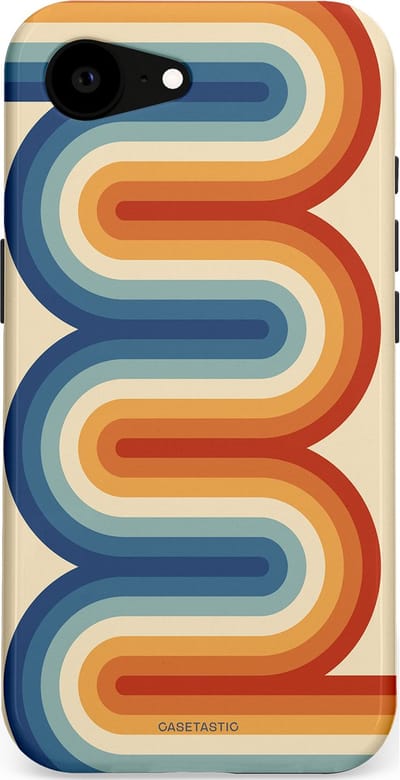 Casetastic Hoesje Geschikt voor Apple iPhone 16e Magsafe - Stijlvolle Beschermende Duo-layer Case - Vintage Boog