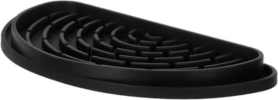 Silicone Drip Tray - Water Opvanger - Apparaat Beschermen - Antislip Garantie - 21 cm Lengte - Zwart