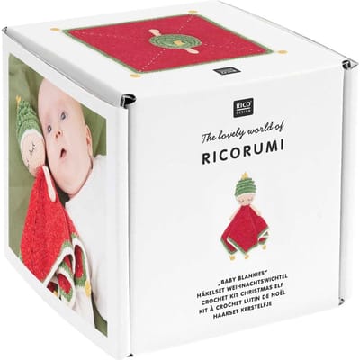Rico Design Ricorumi Haakset "Baby Blankies" - Kerst kabouter