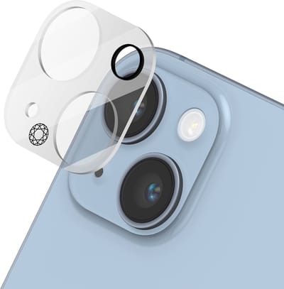 Force Case, Lens Protector geschikt voor iPhone 14 / 14 Plus - Tempered Glass Ultra-Resistant, Transparant