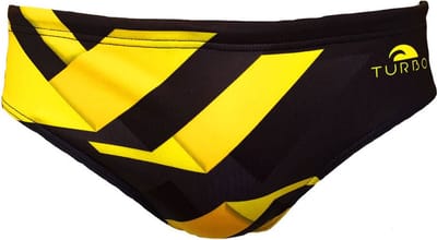 Turbo Garage Zwemslip Geel,Zwart S Man