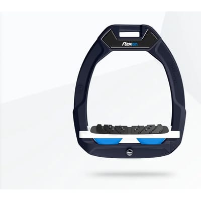 Veiligheidszolen voor paardrijden Incliné Ultra Grip Marine/Wit/Blauw Flex-On Safe-On