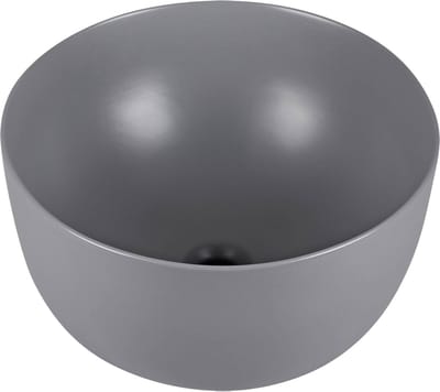 Waskom Differnz Tulip 40cm Keramiek Mat Licht Grijs