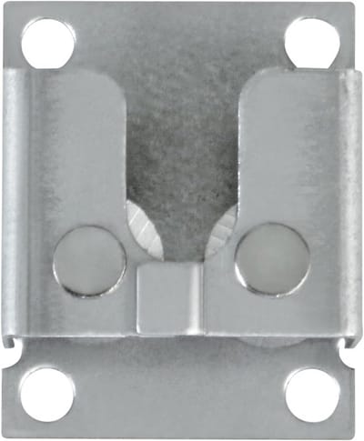 Rolhouder voor rolluik - verzinkt staal, roest- en corrosiebestendig, afmetingen 50 x 40 mm