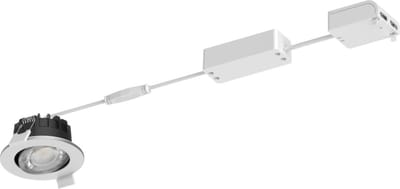 Philips - LED Spot Ledinaire RS071B 6W 500lm 21x40D - 827-830-840 CCT | 89mm - Zaagmaat 68mm - IP20 - Dimbaar