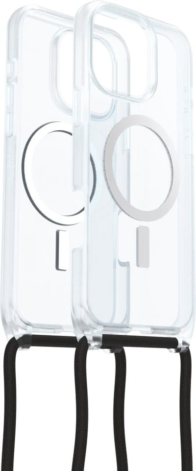 OtterBox Geschikt voor Apple iPhone 16 Pro Max - Necklace Back Cover Hoesje met Koord - Transparant