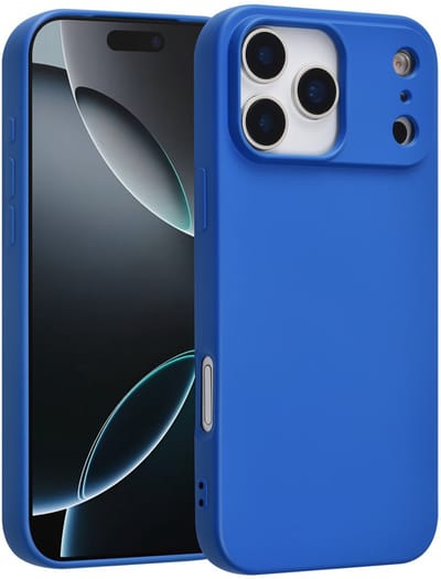 TUNIQ Back cover voor iPhone 17 Pro Max - Diepblauw - Verhoogde Camerabescherming - Slank Design