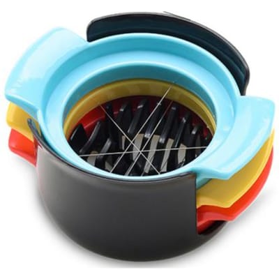Eiersnijder 3 In 1 Snijd Eieren Gekookte Eieren Snijder Huishouden Gekookte Eieren Creatieve Hulpmiddelen Bento Snij Bloem Vormer Keukenaccessoires white