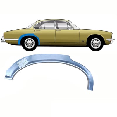 Reparatiepaneel achterspatbord voor Jaguar XJ 1968-1973 / Rechts