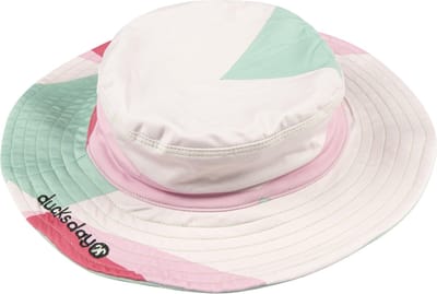 Ducksday - Zomercollectie - UV Zonnehoedje - Renee - 1 jaar - 74/80 - UPF50+ - PFAS vrij