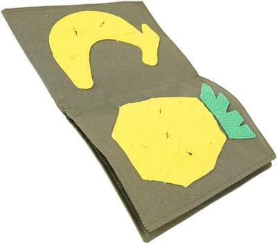 Snuffelmat voor Honden - Hondenspeelgoed Voedselmat - Hond Trainen - Boek Ontwerp - 21 x 15 cm - Meerdere kleuren