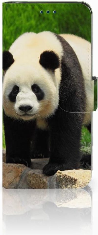 Samsung Galaxy S8 Telefoonhoesje met Pasjes Panda