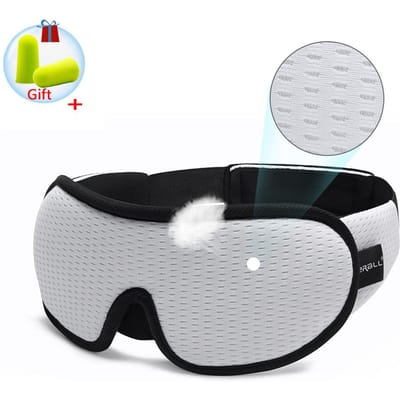 3D Slaapmasker Blokkerend Licht Oogmasker Reis Rust Relax Blinddoek Slaaphulp Ooglapjes EyeShade Cover Slaapmasker