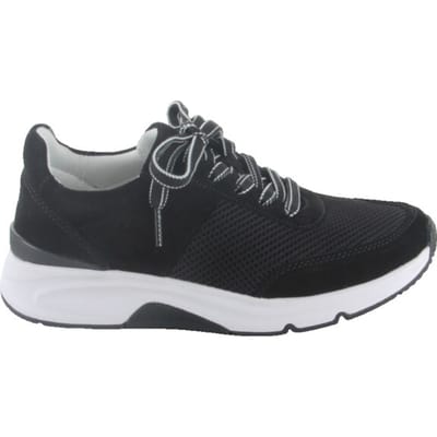 Gabor Rollingsoft Sneakers zwart Su�de