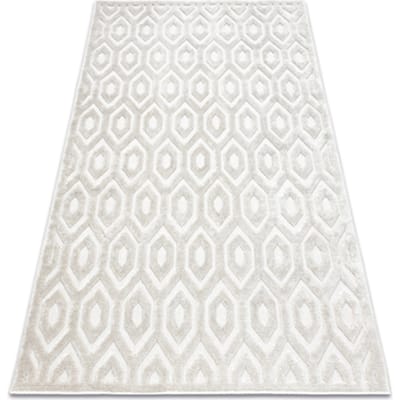 Kleden Rugsx Tapijt SANTO SISAL 58380 zeshoek, zeshoek beige 80x150 cm