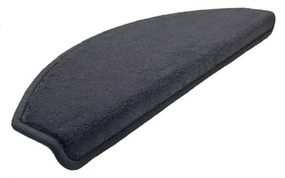 Trapmatten 15x Velours antraciet 56x17x3,5cm