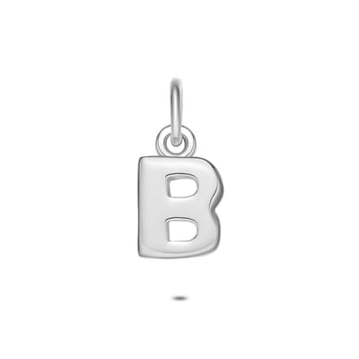 Twice As Nice Hanger in zilver, letter B