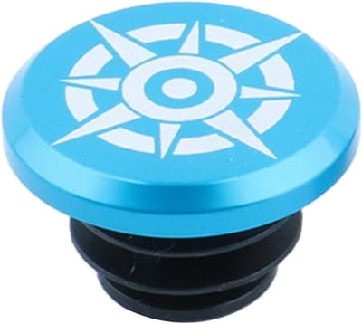 Fietshandvat Doppen - Stuurdoppen Set - Bescherming Stuur - Lichtgewicht Legering - 15.8-19.5mm - Blauw