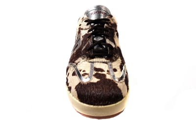 IQONIC sneaker koeienprint Cosmo 1.07 BRUIN/COMBI