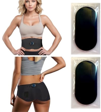 2 vervangingssets met gelpads voor buikriemen en hip trainers - 30% Korting