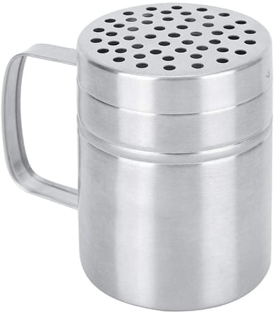 Stainless Steel Pepper Shaker - Salt Spreader - Fijnmazig Deksel - Specerijenpotjes voor Keuken - 2.6 X 3.5cm