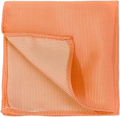 Fako Fashion - Pochette - Pochet - Gestreept - 22x22cm - Oranje