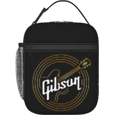 Gibson 1894 Rock Organizer Geïsoleerde Lunchtas voor Vrouwen Kinderen Draagbare Voedseldozen Thermische Lunchbox Tote One Size