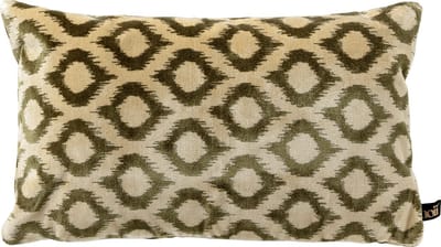 LEONARDO | sierkussen 30x50 cm | Military Olive | groen | multicolor | Hoii | met duurzame kussenvulling