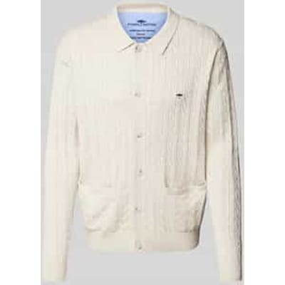 Cardigan met kabelpatroon