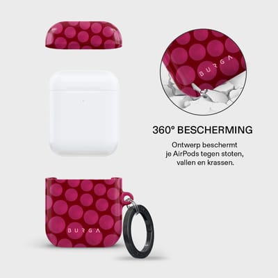 Burga Hardcase voor de Apple AirPods 1 / 2 - Reset Button
