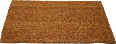 Intrada Nederland Stijlvolle kokosmat - schrapende werking - duurzaam - 40 x 60 cm - camel