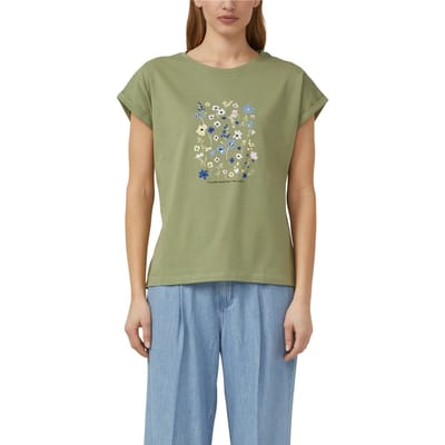 s.Oliver  T-shirts Dark Green Taglia: 40 | Maglie Sportivi Outlet | Donna | Verde