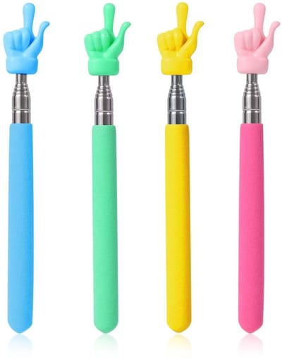 Cosensi - Dailygoods - Telescopische Aanwijzers voor Presentaties in Diverse Kleuren