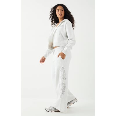 Dames DSGN Studio Sport Training Club Rechte Pijp Jogger | Asgrijs | Maat: XS