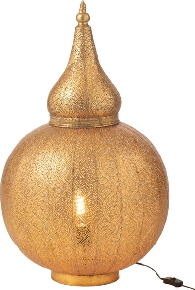 J-Line lamp Aladin - metaal - goud - large