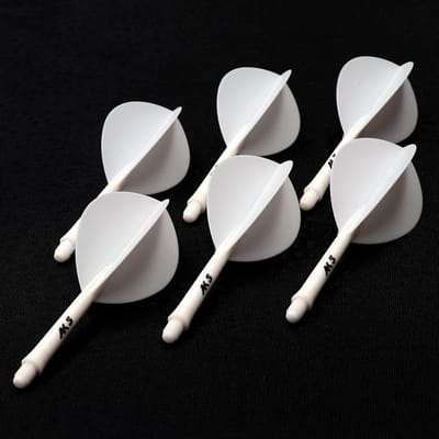 Geïntegreerde Dart Shafts en Flights Set (6 Stuks)