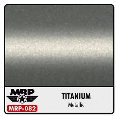 Mr. Paint MRP-082 - Titanium – 30 ml verf voor Airbrush & Detailwerk