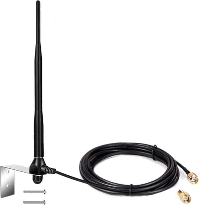 Lange Afstand Ontvanger Antenne 433.92MHz voor Garagedeuropeners met 3m Laag Verlies Kabel