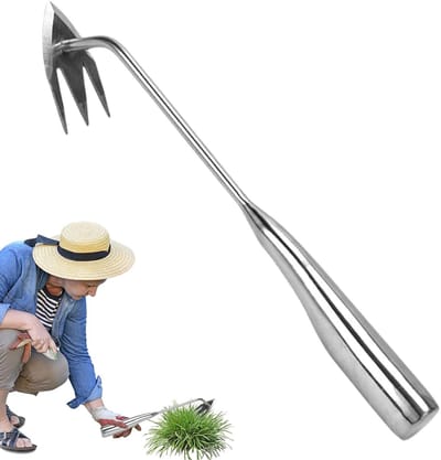 Onkruidsteker Tuingereedschap - Wiedeg Hout - Tuin Onderhoud - Ergonomische Handgreep - 34 cm - Niet gespecificeerd
