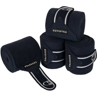 Ademende polobanden voor paarden Equestro (x4)