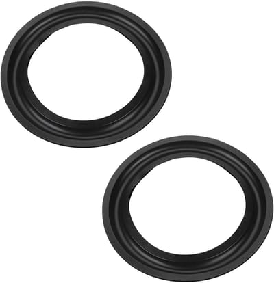 Allecto - SpeakerEdge Subwoofer Reparatie - Vervangingsonderdeel - Zwart Foam - Schuimrand - Geschikt voor Woofer Luidsprekers - 5 Inch