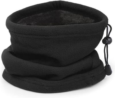 Warme wintersjaal voor heren en dames met pluche voering - winddicht en perfect voor outdoor activiteiten