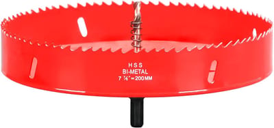 Gatzag 155 mm - Maïsgatsnijder Bimetal - Gaten Zagen - HSS M42 Staal - 34 mm Zaagdiepte