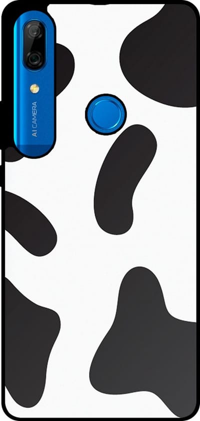 Smartphonica Telefoonhoesje Geschikt voor Huawei P Smart Z / Y9 Prime (2019) met Koeienvlekken Opdruk - TPU Backcover Case With Cow Patches Design geschikt voor Huawei P Smart Z;Huawei Y9 Prime (2019)